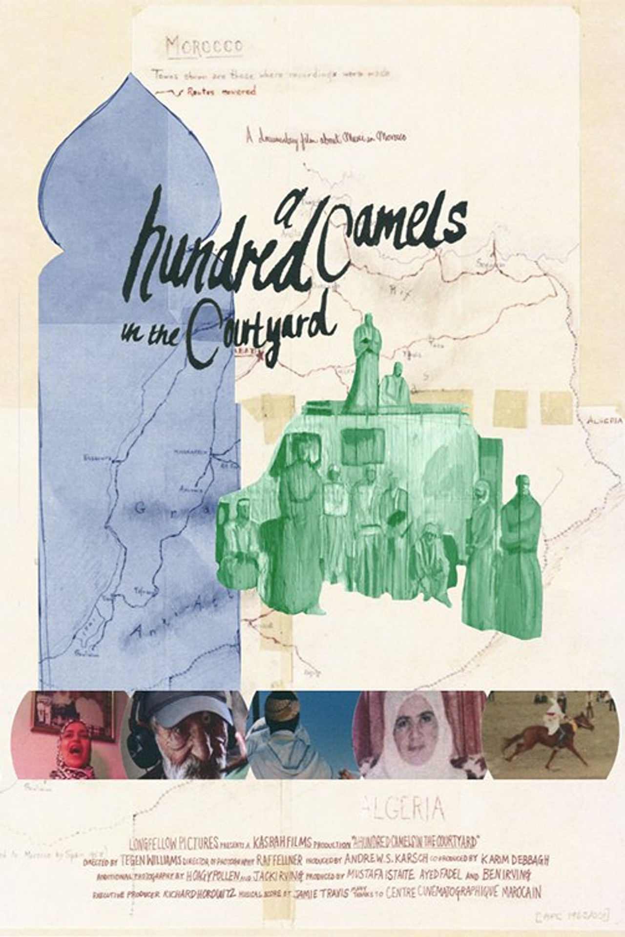 A Hundred Camels in the Courtyard filmaffisch