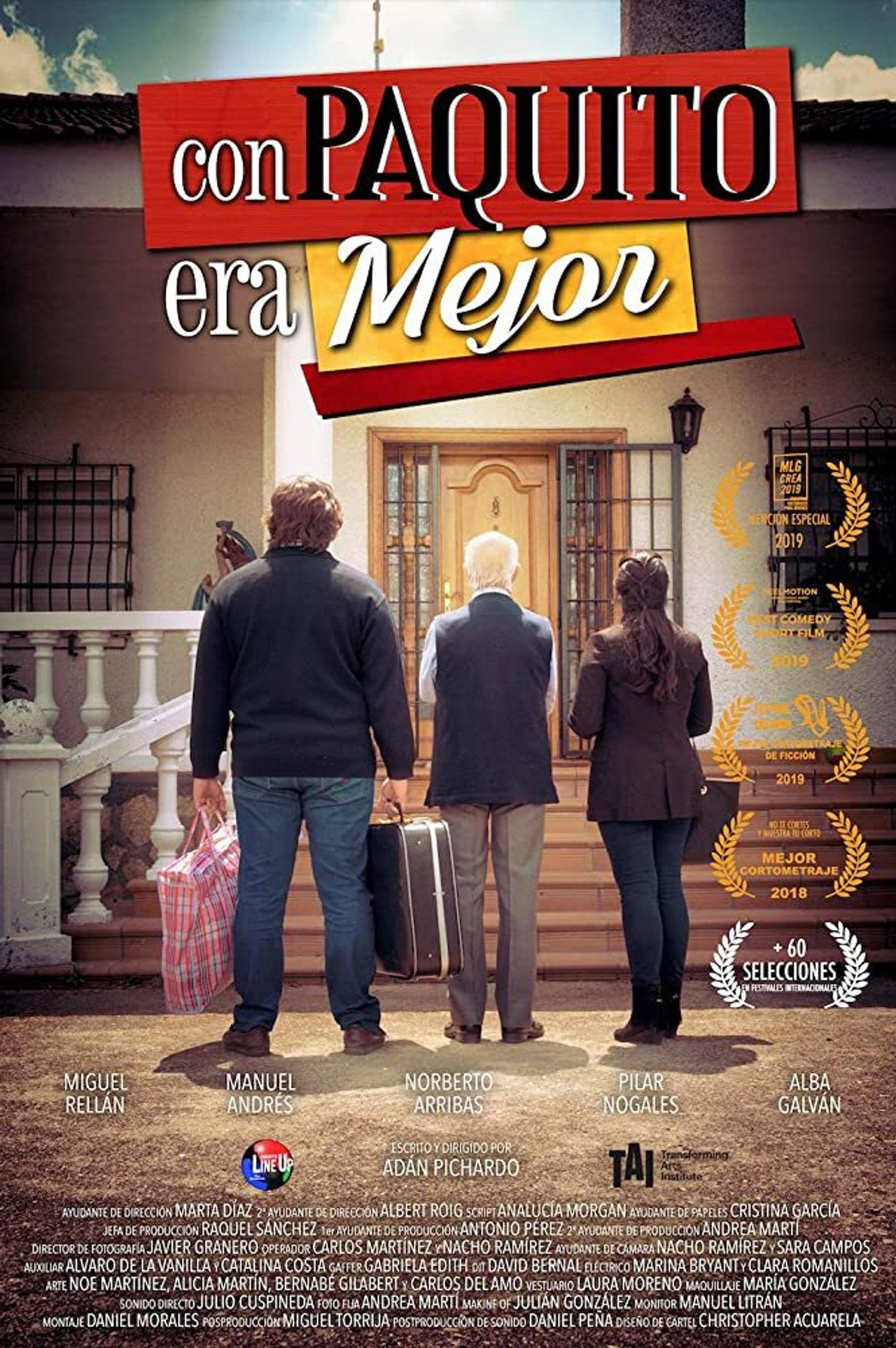Con Paquito era mejor filmaffisch