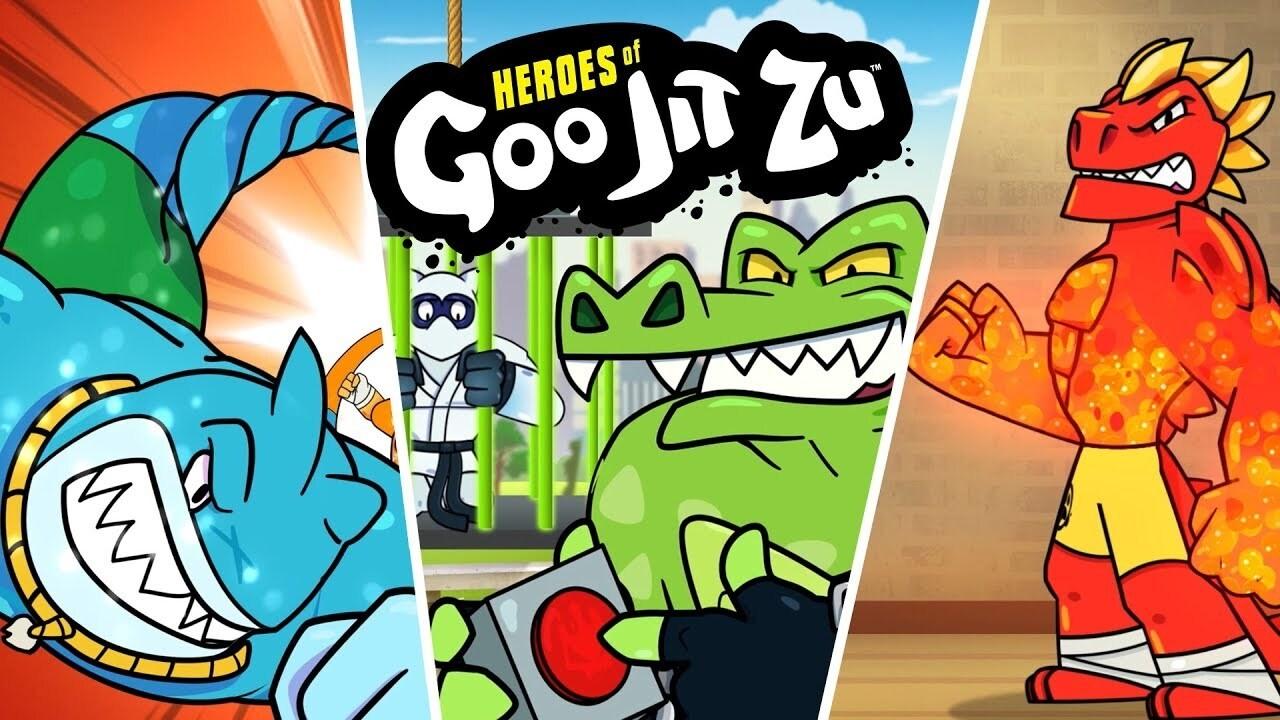 Heroes of Goo Jit Zu background