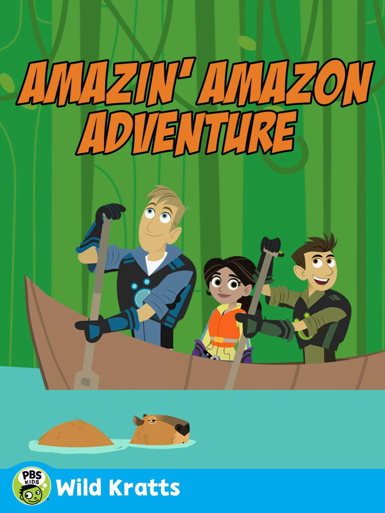 Wild Kratts: Amazin' Amazon Adventure filmaffisch