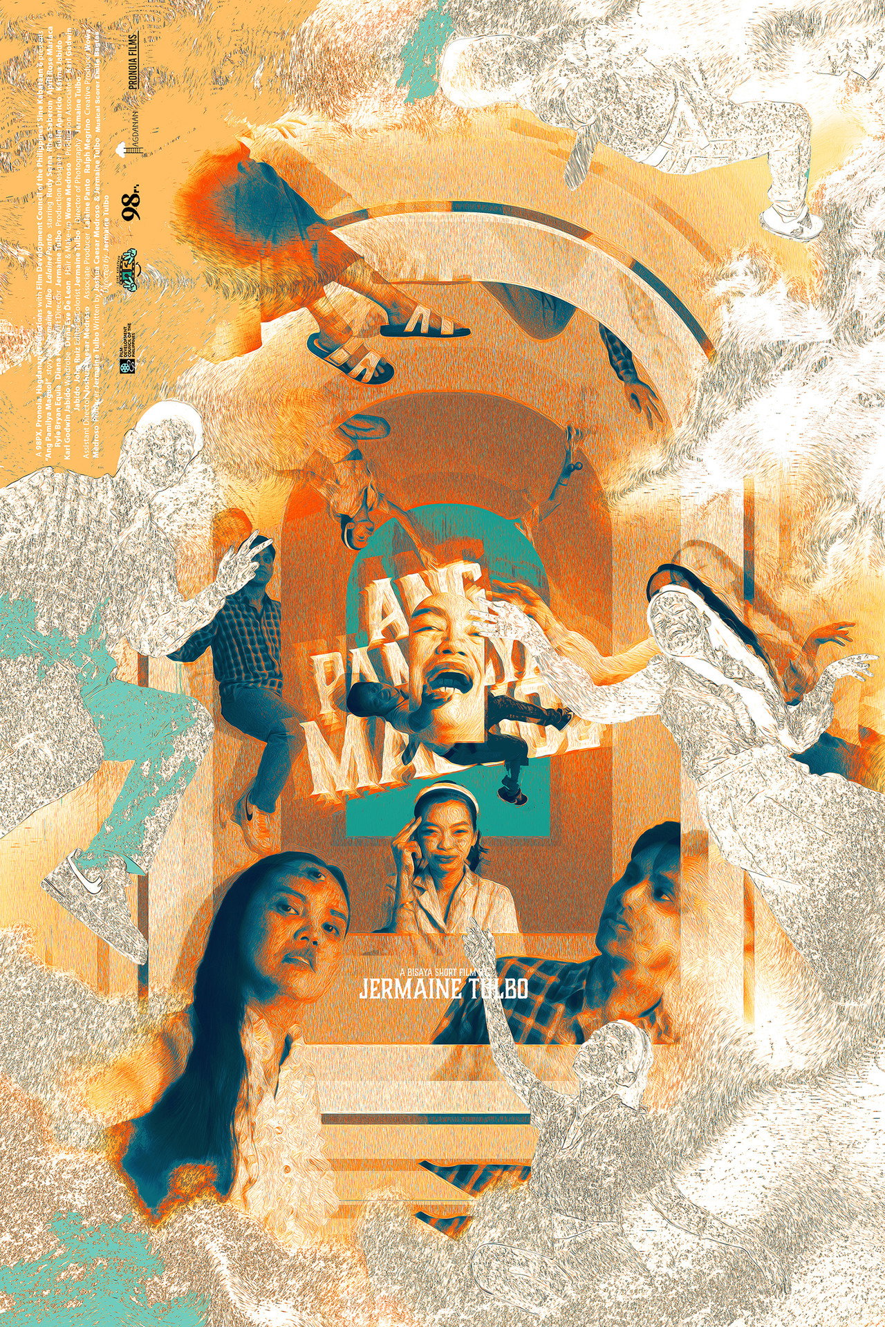 A Mourning Family Backdrop