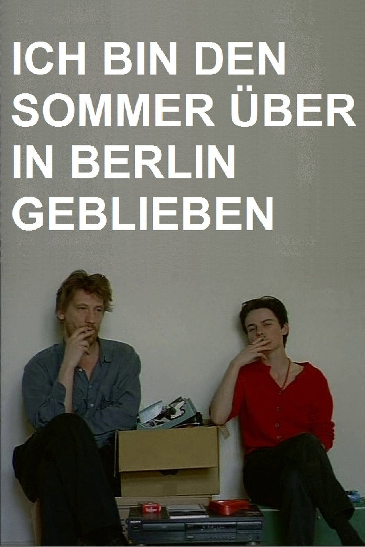 Ich bin den Sommer über in Berlin geblieben filmaffisch