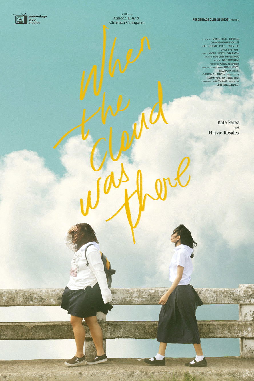 When the Cloud was there poster