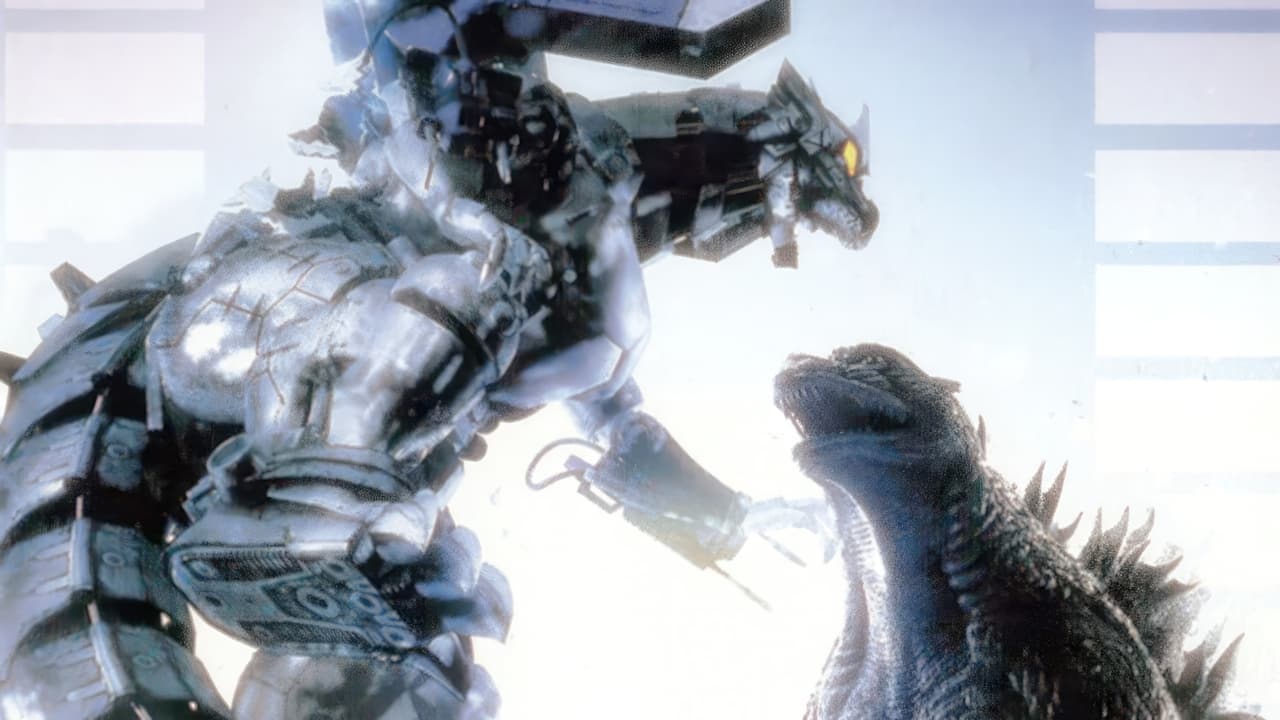 Godzilla Against MechaGodzilla Backdrop Image