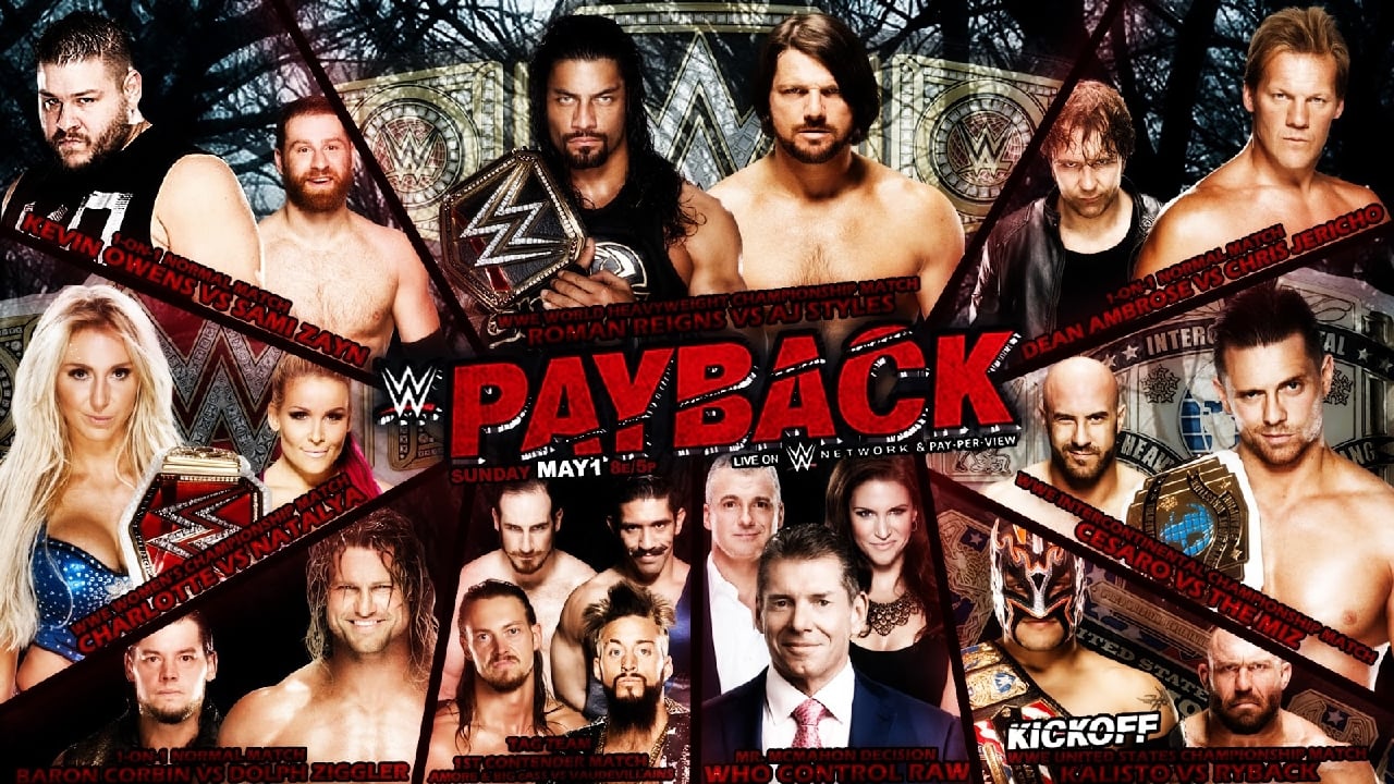 WWE Payback 2016 background