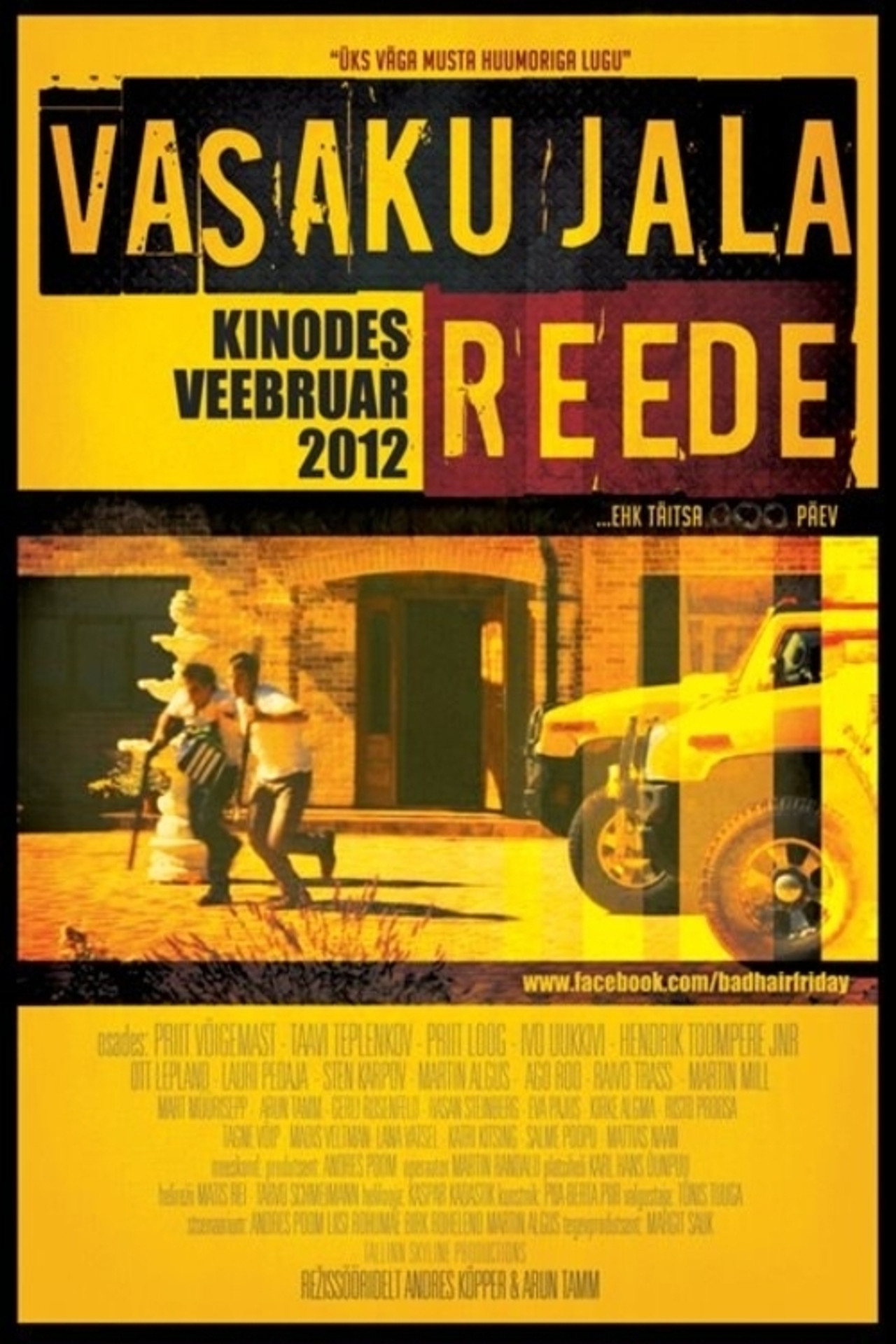 Vasaku jala reede filmaffisch