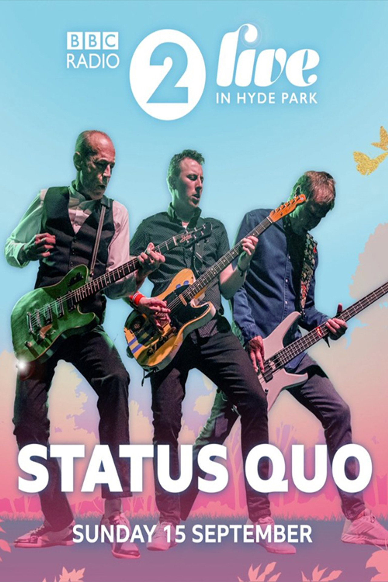 Status Quo - Live at Radio 2 Live in Hyde Park 2019 filmaffisch