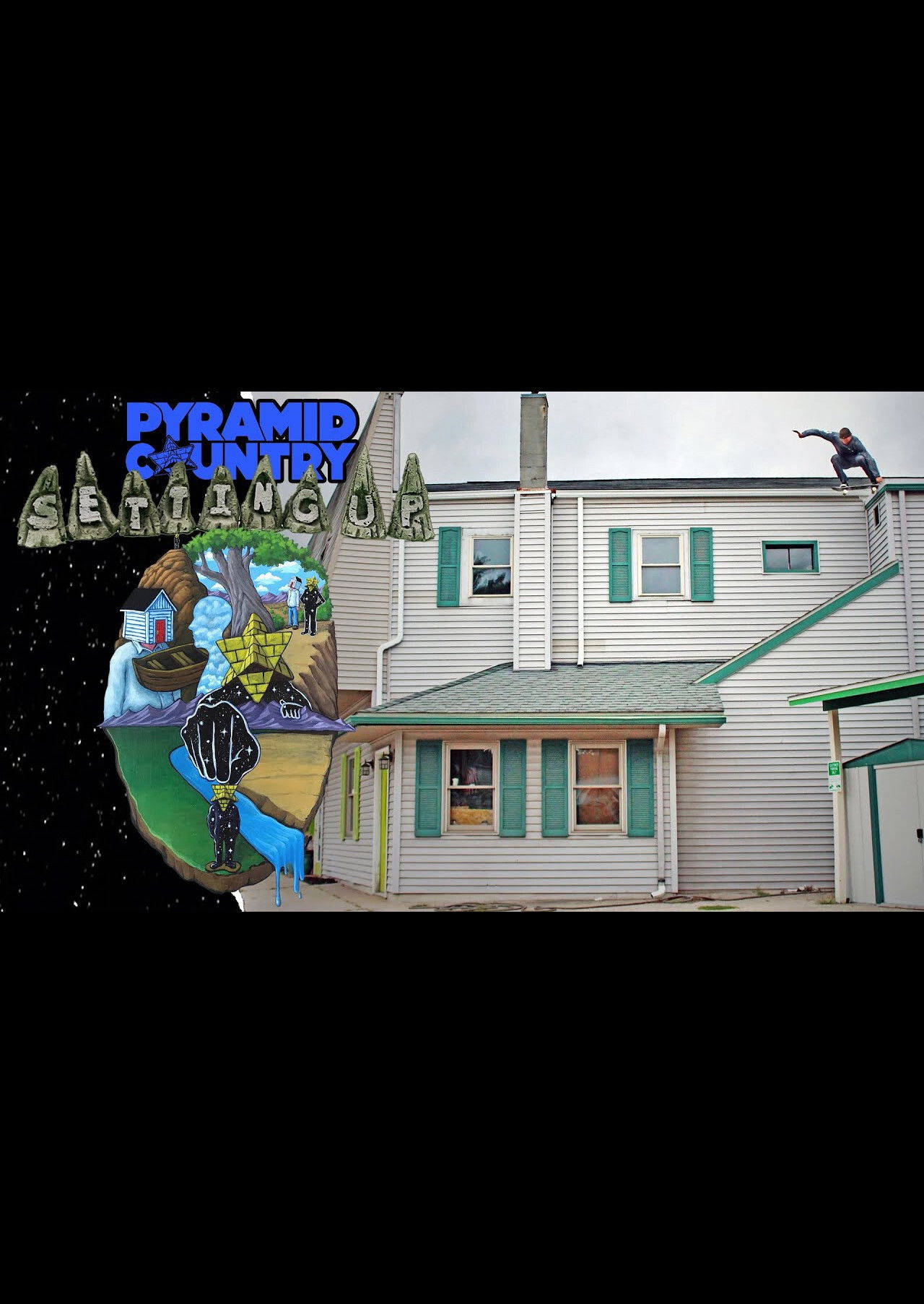 Pyramid Country: Setting Up Backdrop