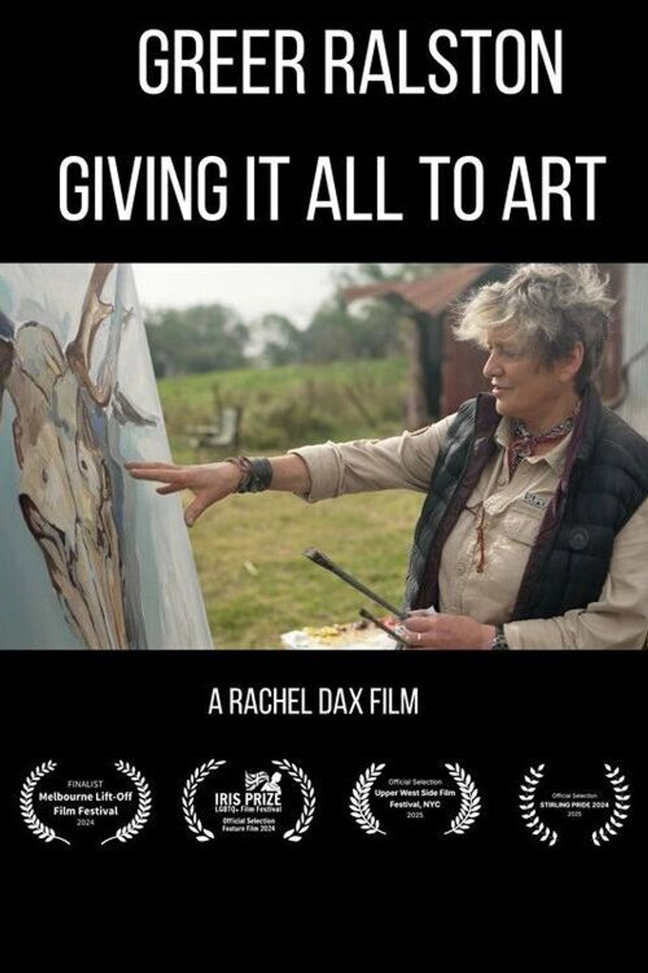 Greer Ralston – Giving It All To Art