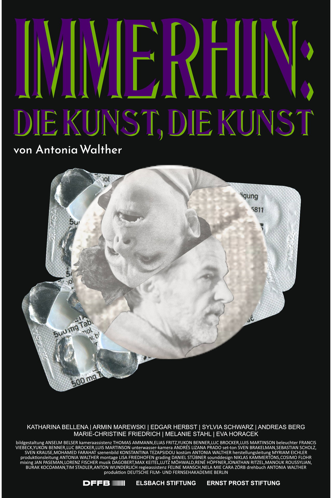 Immerhin: Die Kunst, die Kunst filmaffisch