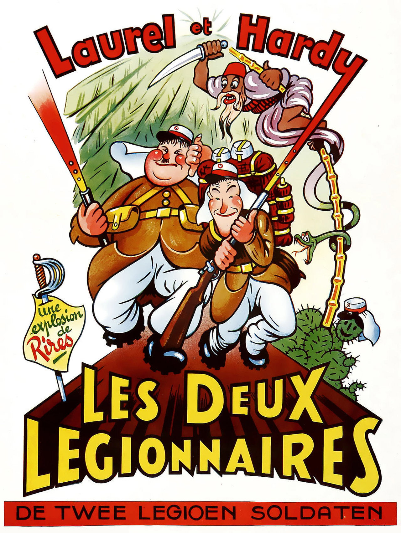 Laurel Et Hardy - Les Deux Légionnaires poster
