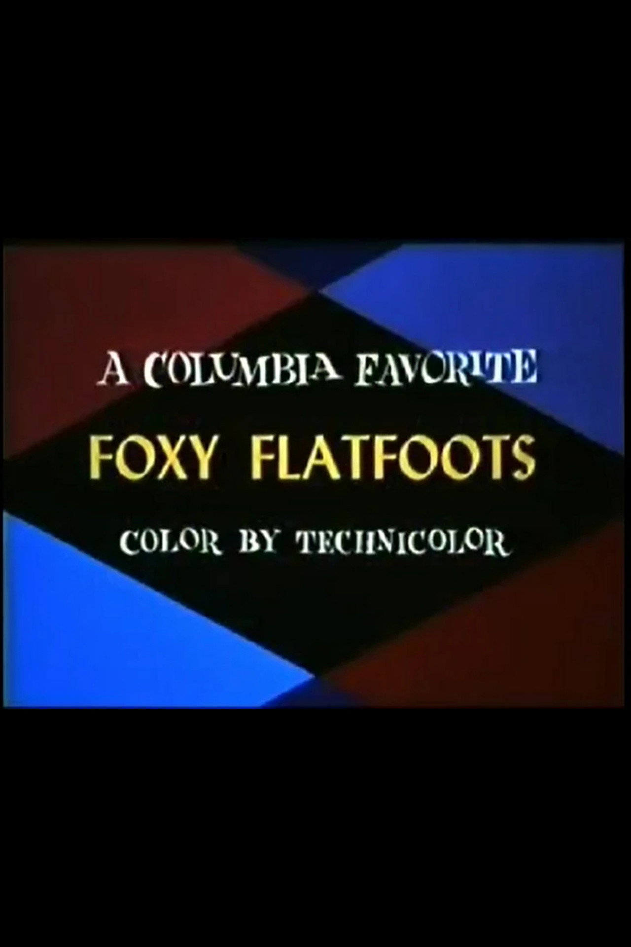 Foxy Flatfoots filmaffisch