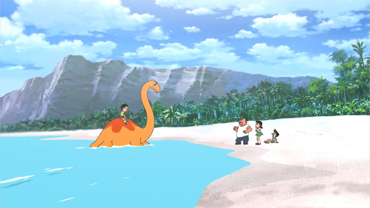 Doraemon: Nobita's Dinosaur Backdrop Image