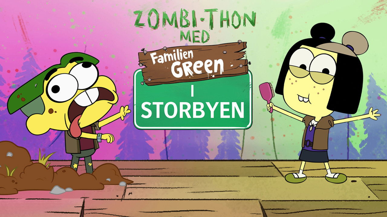 ZOMBI-Thon with Big City Greens backdrop