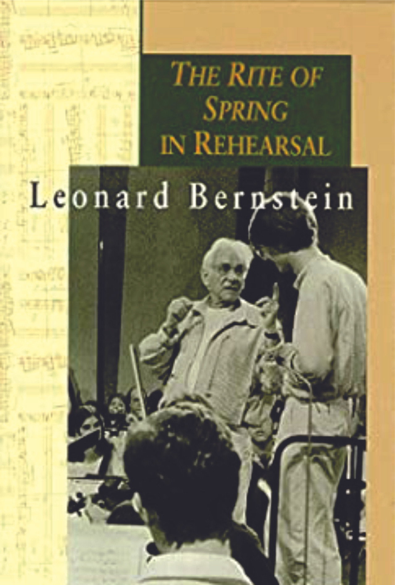 Leonard Bernstein: The Rite of Spring in Rehearsal Backdrop