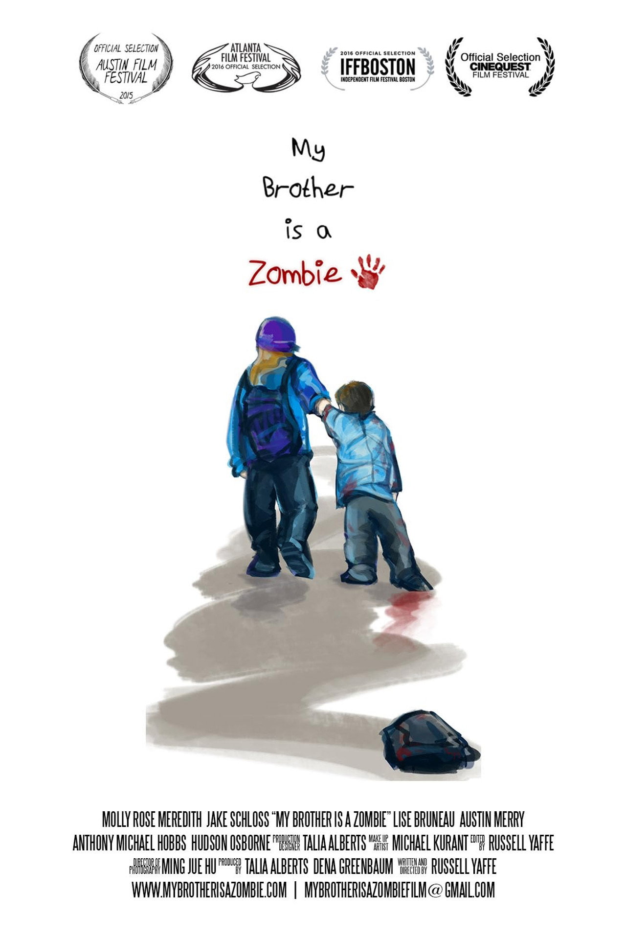 My Brother Is A Zombie Backdrop