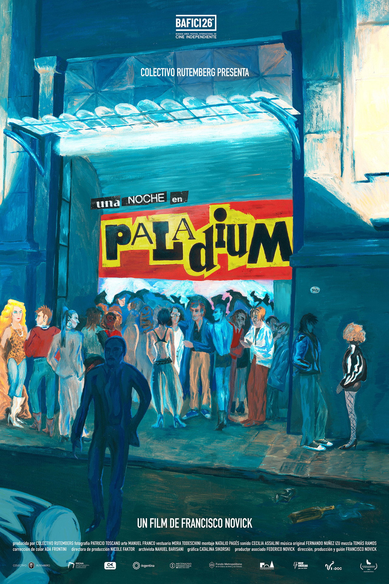 Una noche en Paladium filmaffisch