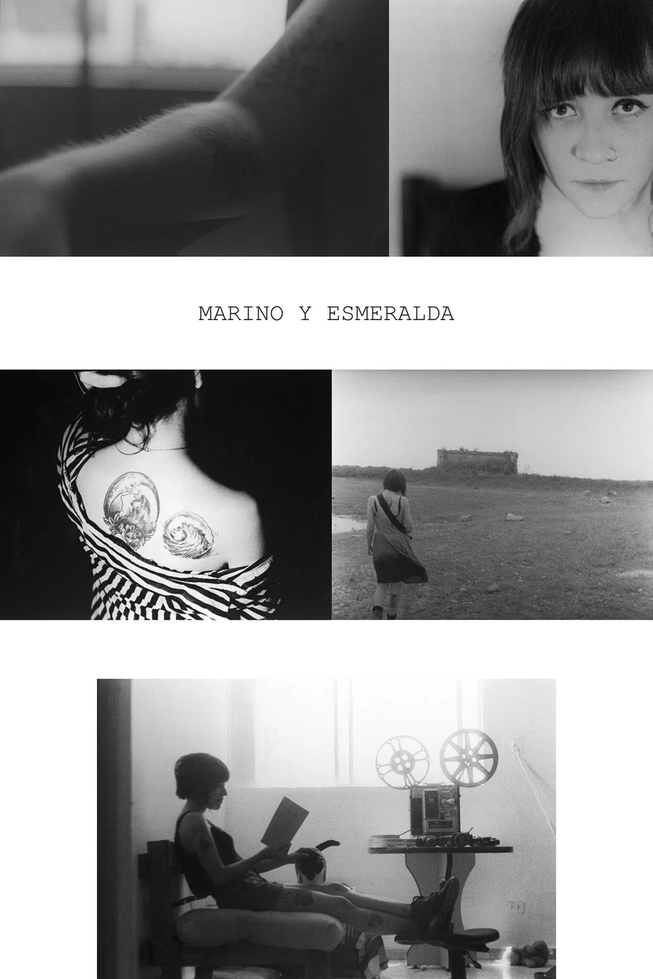 Marino y Esmeralda filmaffisch