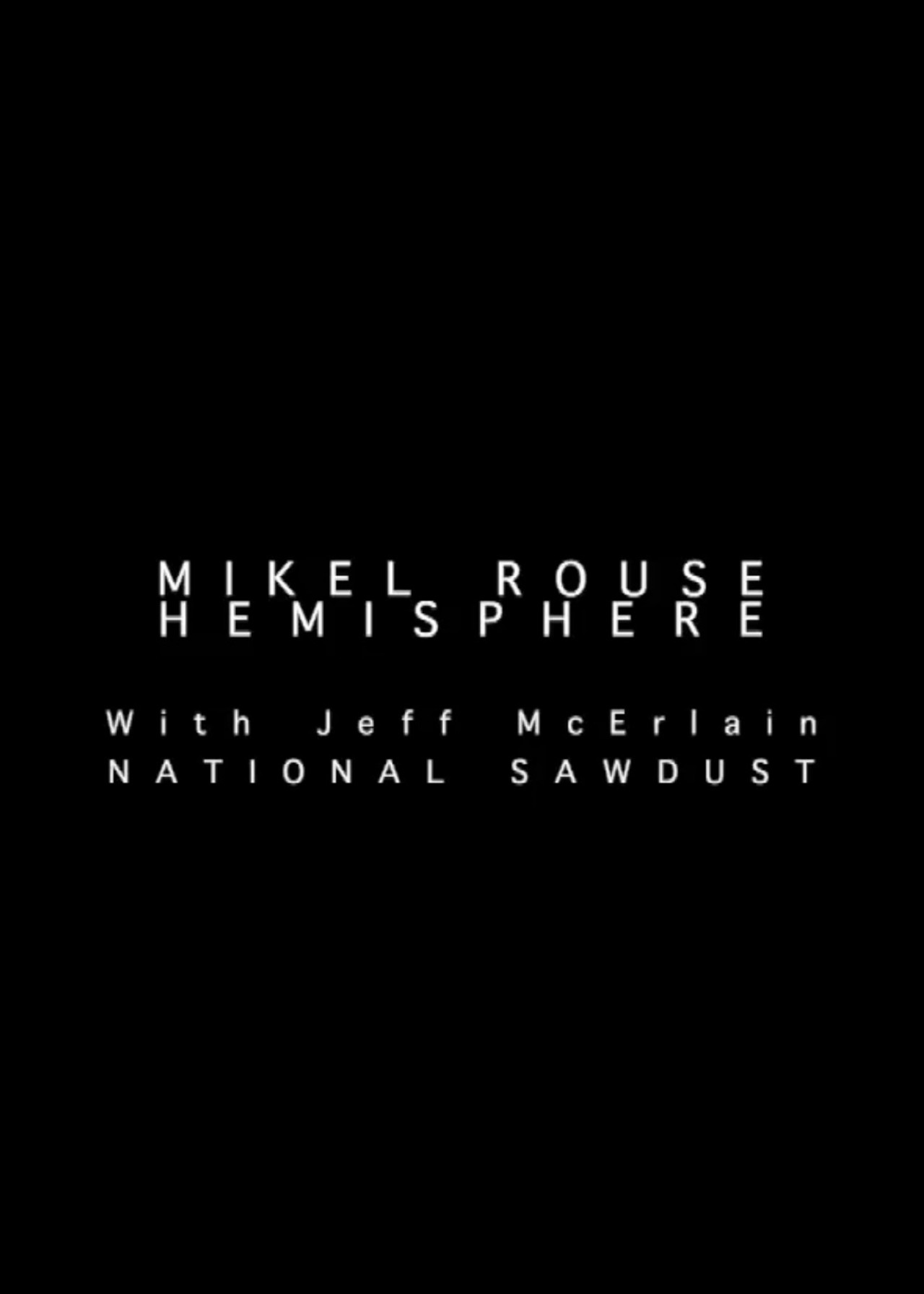 Mikel Rouse at National Sawdust Backdrop