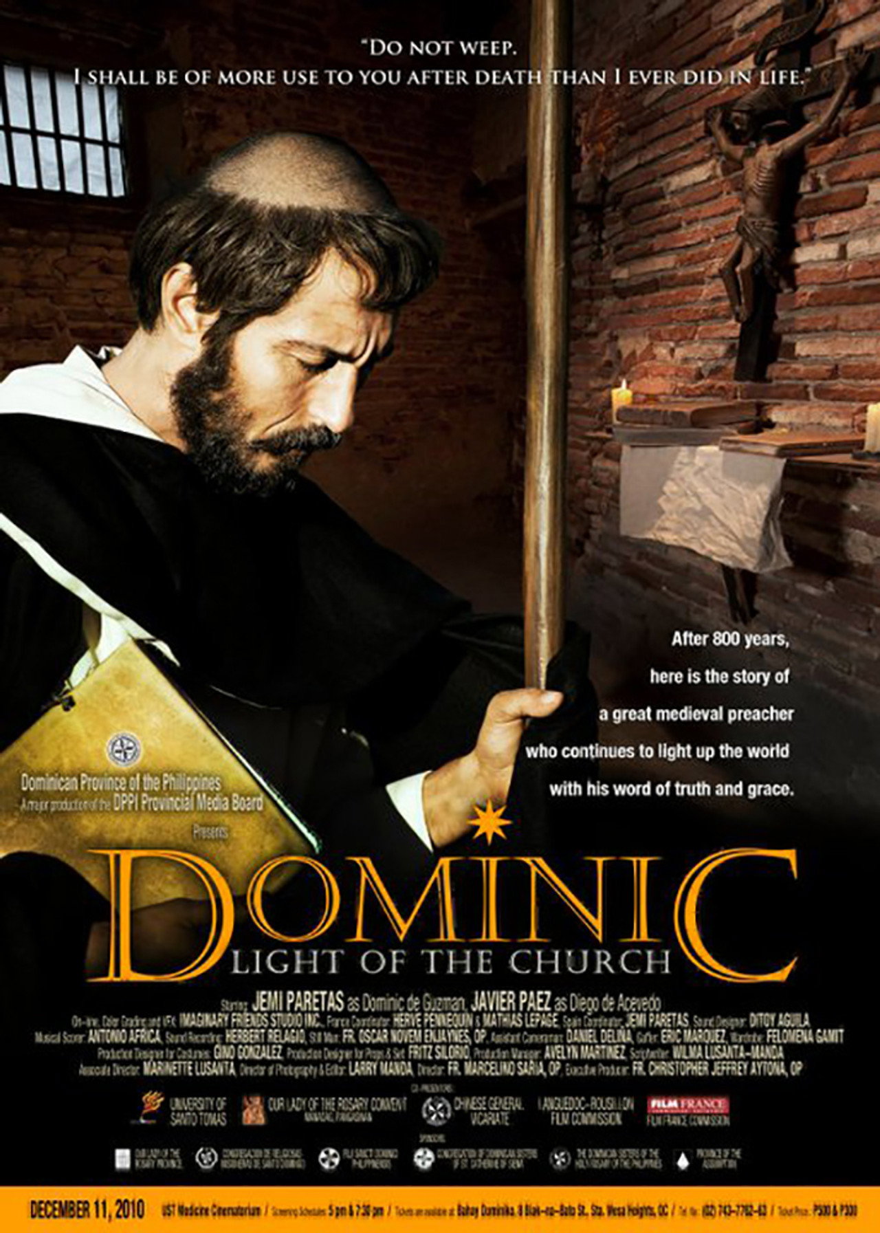 Dominic: Light of the Church filmaffisch