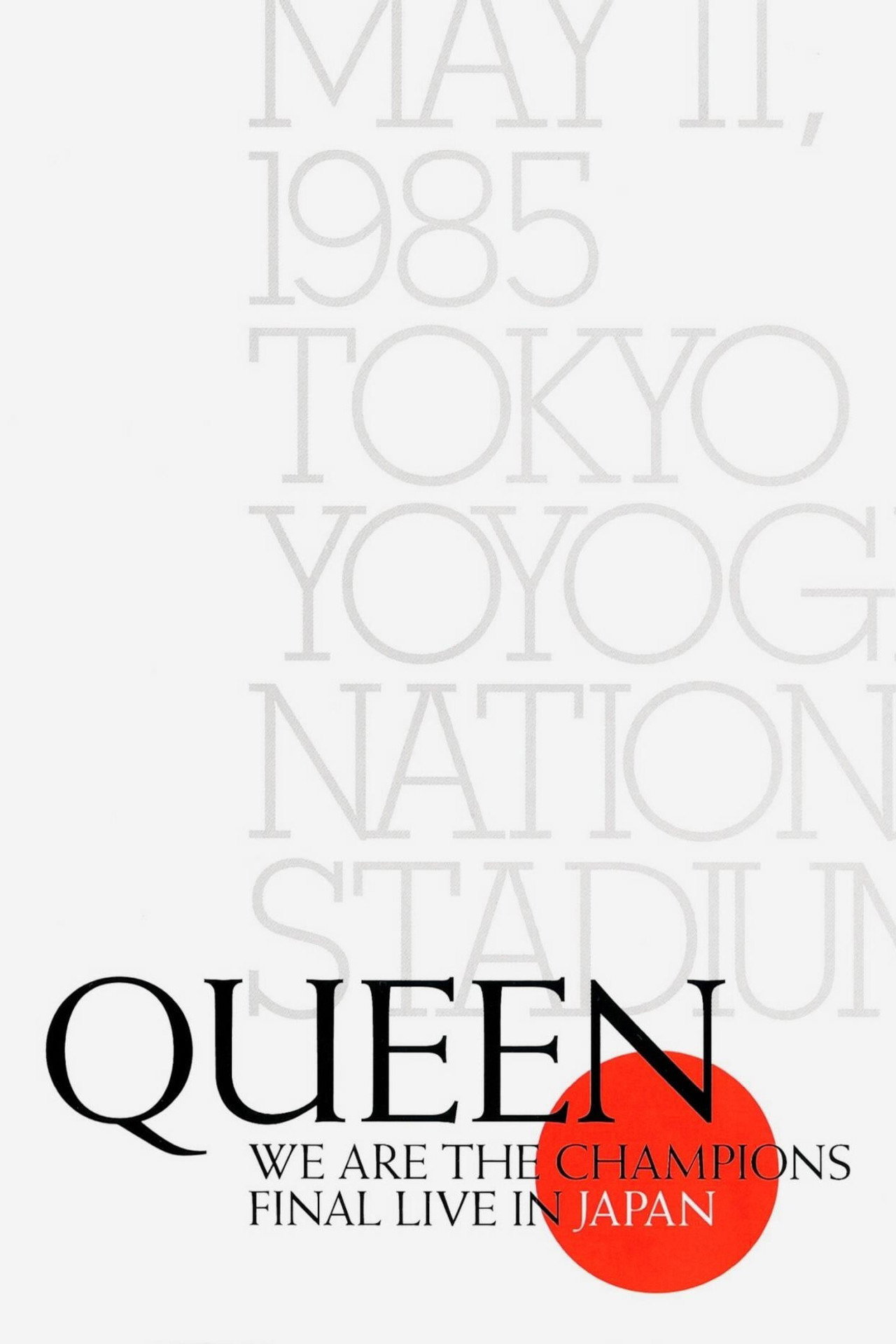 Queen - We Are The Champions - Final Live In Japan 1985