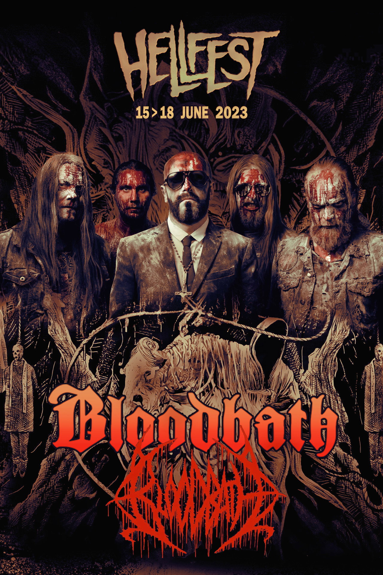 Bloodbath - Hellfest 2023 filmaffisch