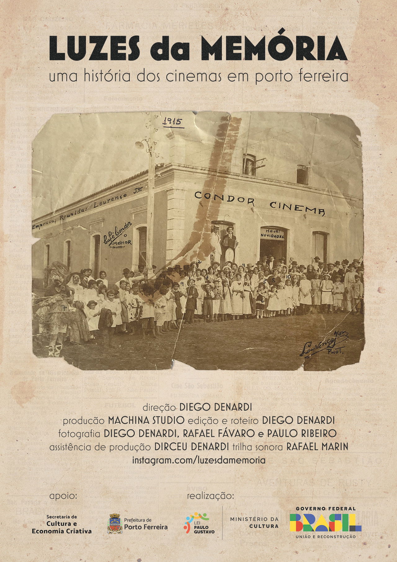 Lights of Memory Backdrop