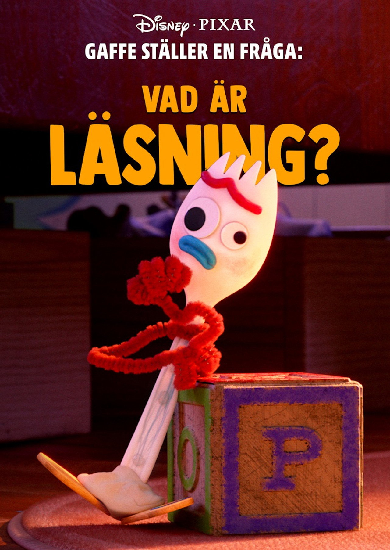 Gaffe ställer en fråga: Vad är läsning? filmaffisch