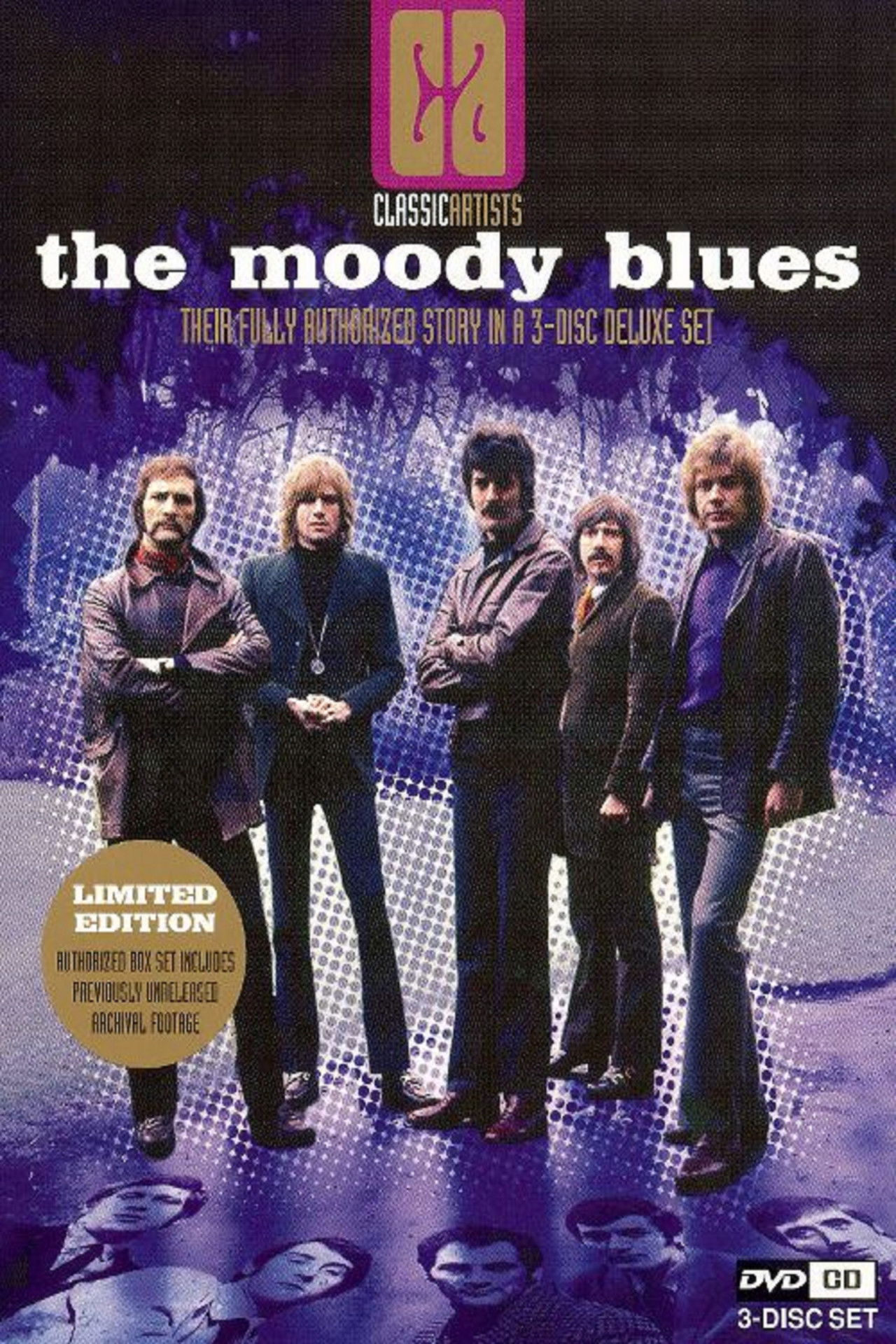 The Moody Blues: Classic Artists Backdrop