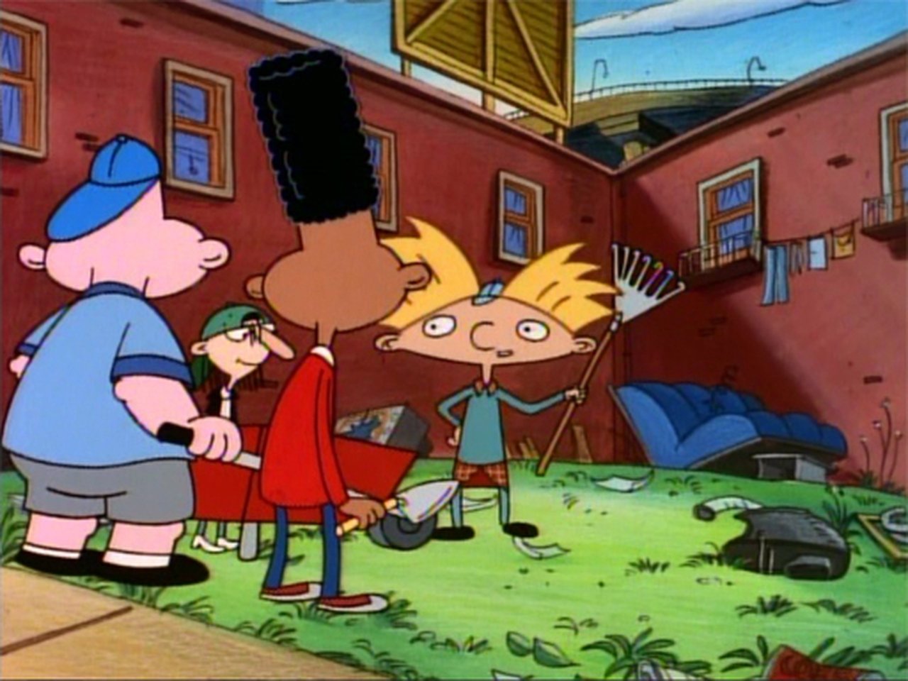 Hey Arnold! - Season 1 Episode 14 : The Vacant Lot