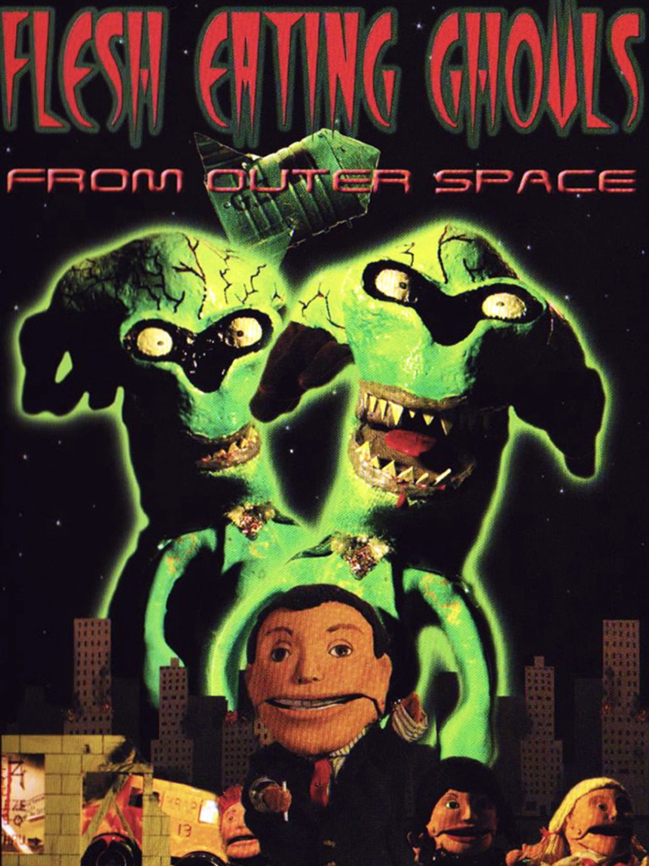 Flesh Eating Ghouls from Outer Space Backdrop