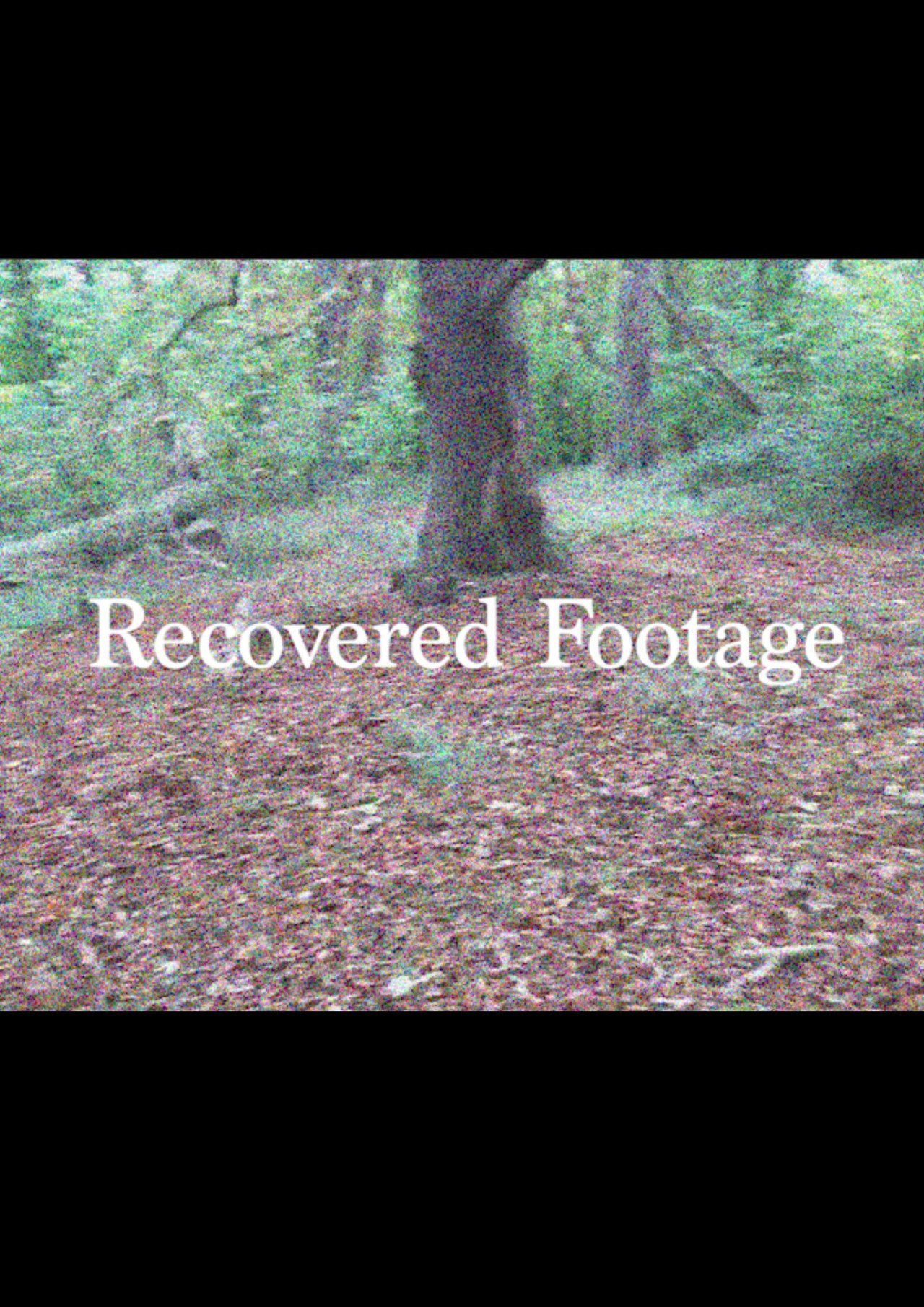 Recovered Footage filmaffisch