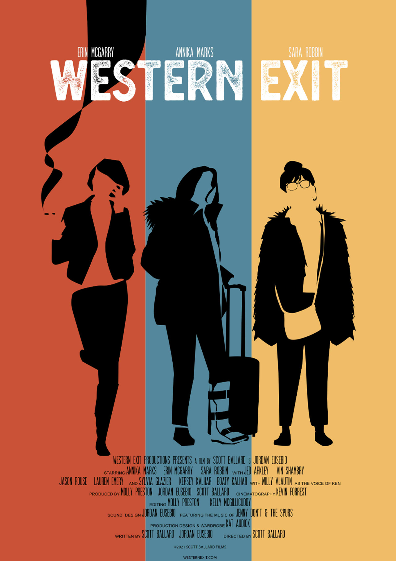 Western Exit Backdrop