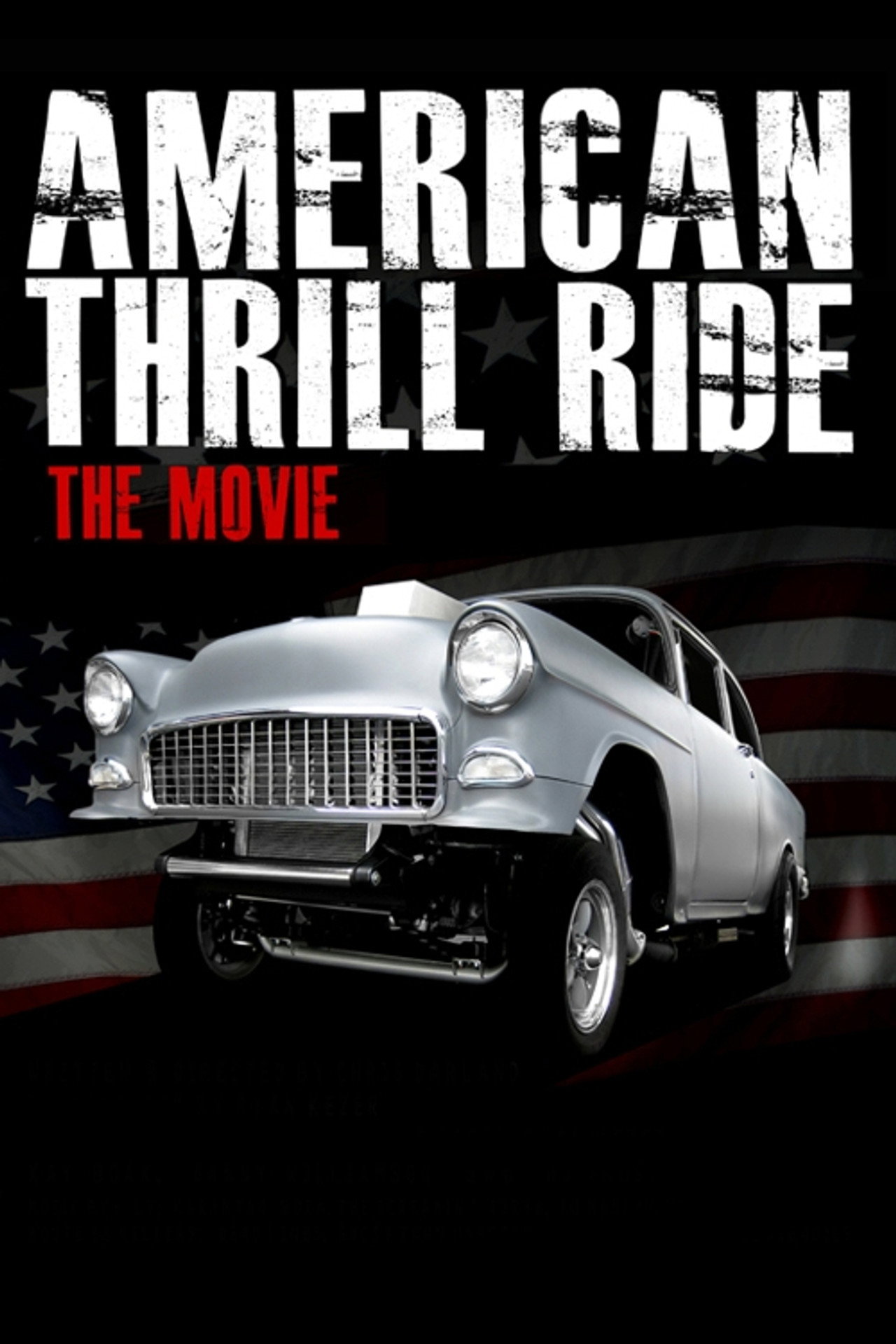 American Thrill Ride Backdrop
