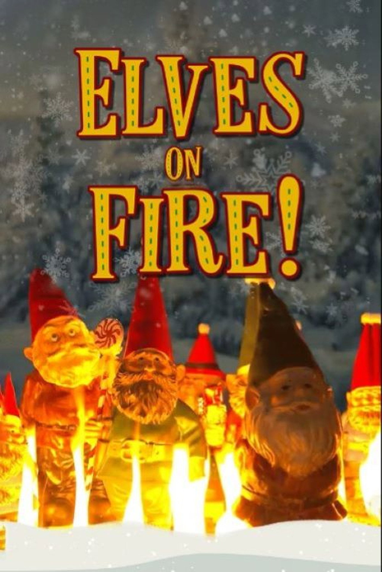 Elves on Fire! Backdrop