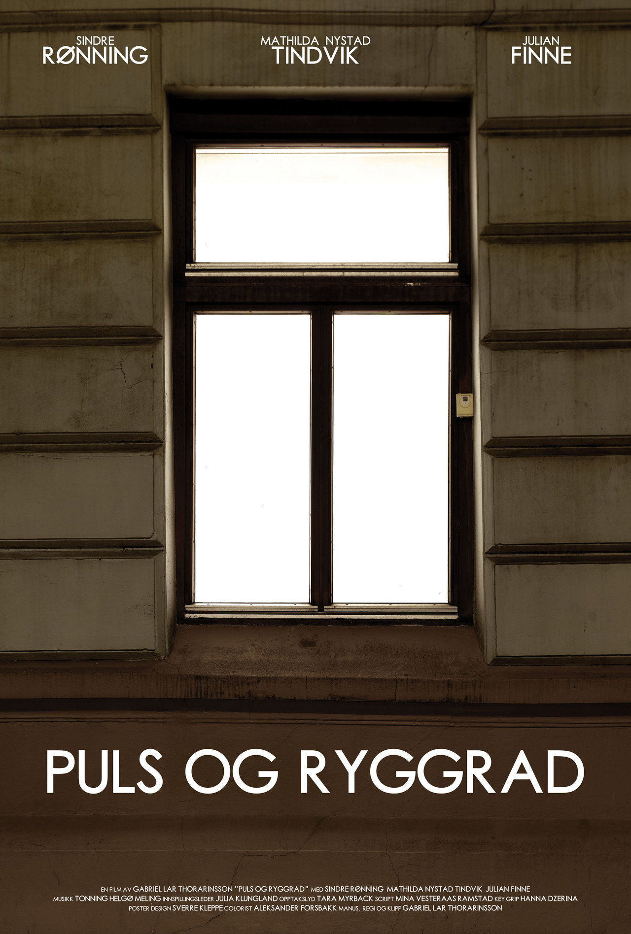 Puls og ryggrad filmaffisch