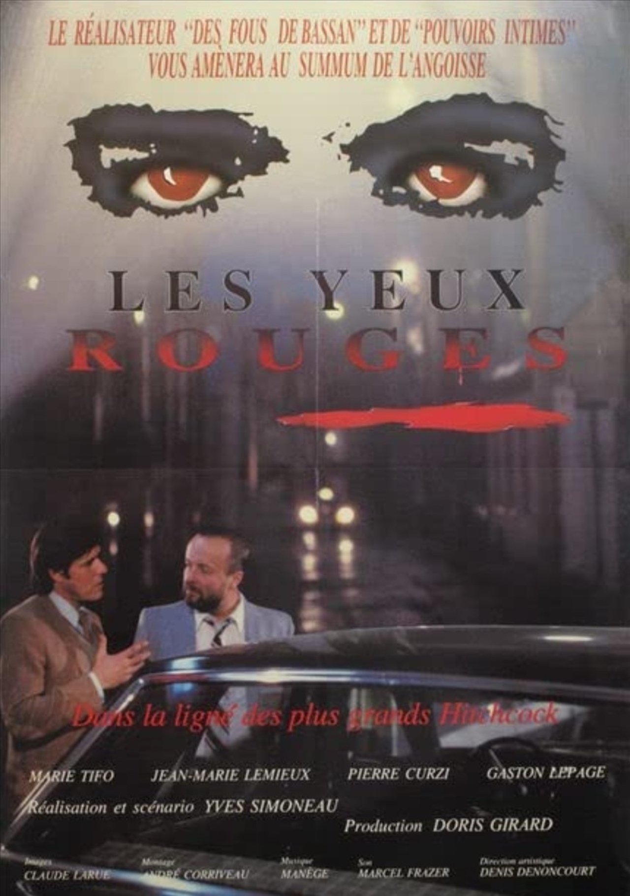 Les yeux rouges Les yeux rouges