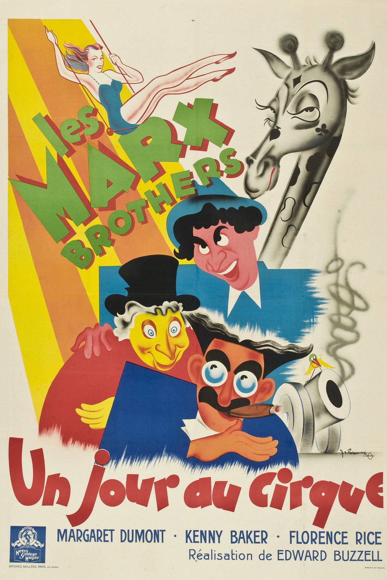 Un jour au cirque poster