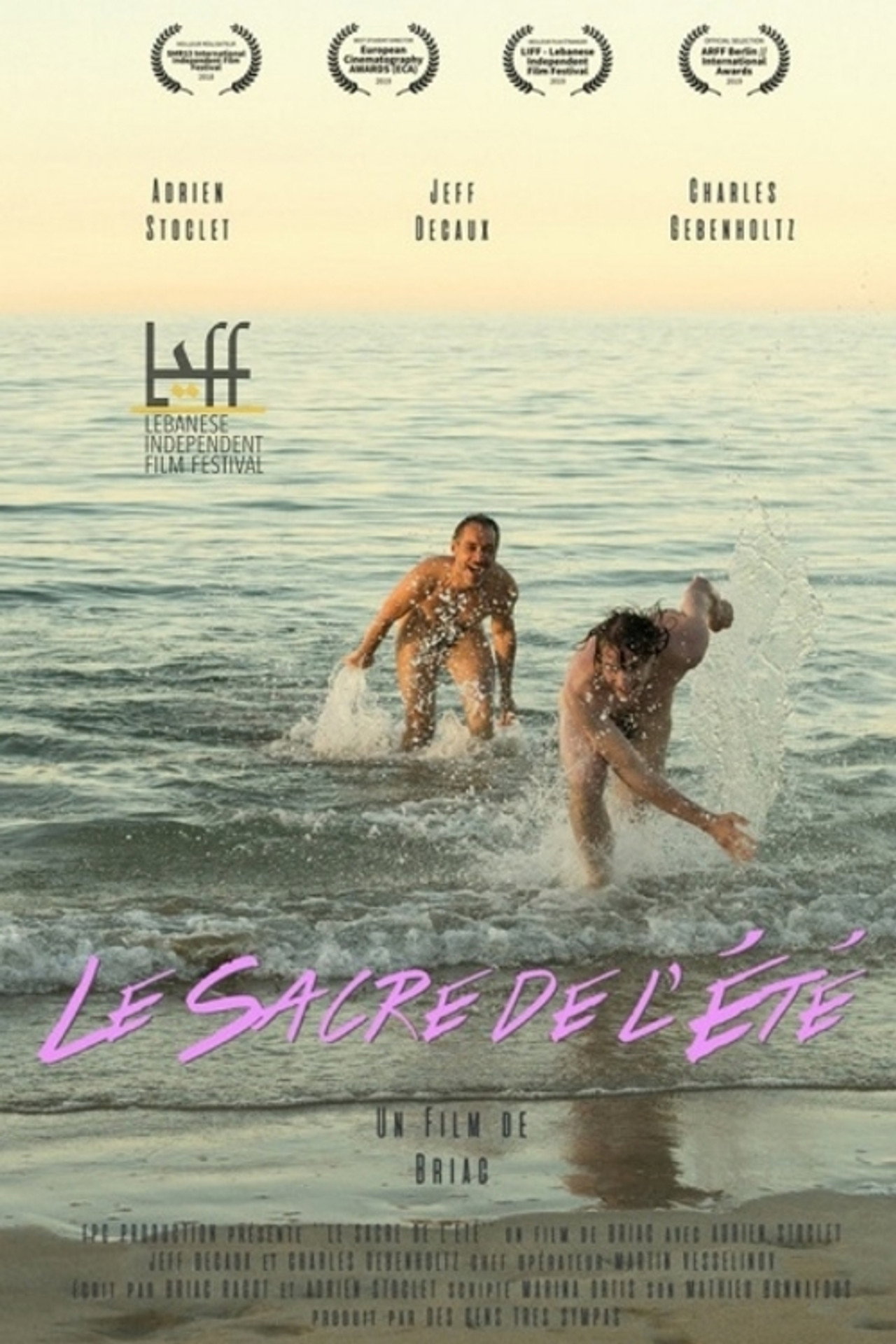 Le sacre de l'été filmaffisch