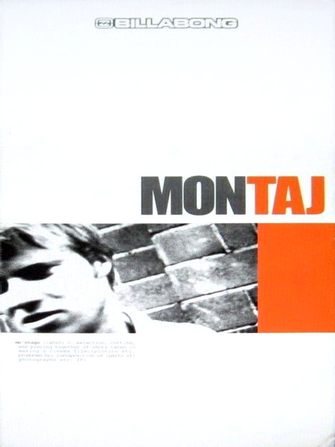 Montaj filmaffisch