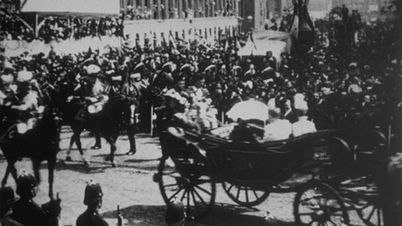 Fête du jubilé de la reine d'Angleterre : le cortège, la reine Backdrop Image