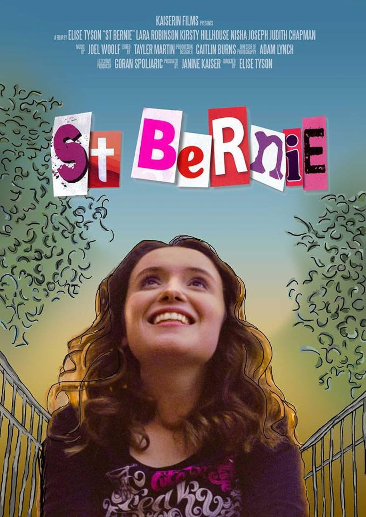 St Bernie Backdrop