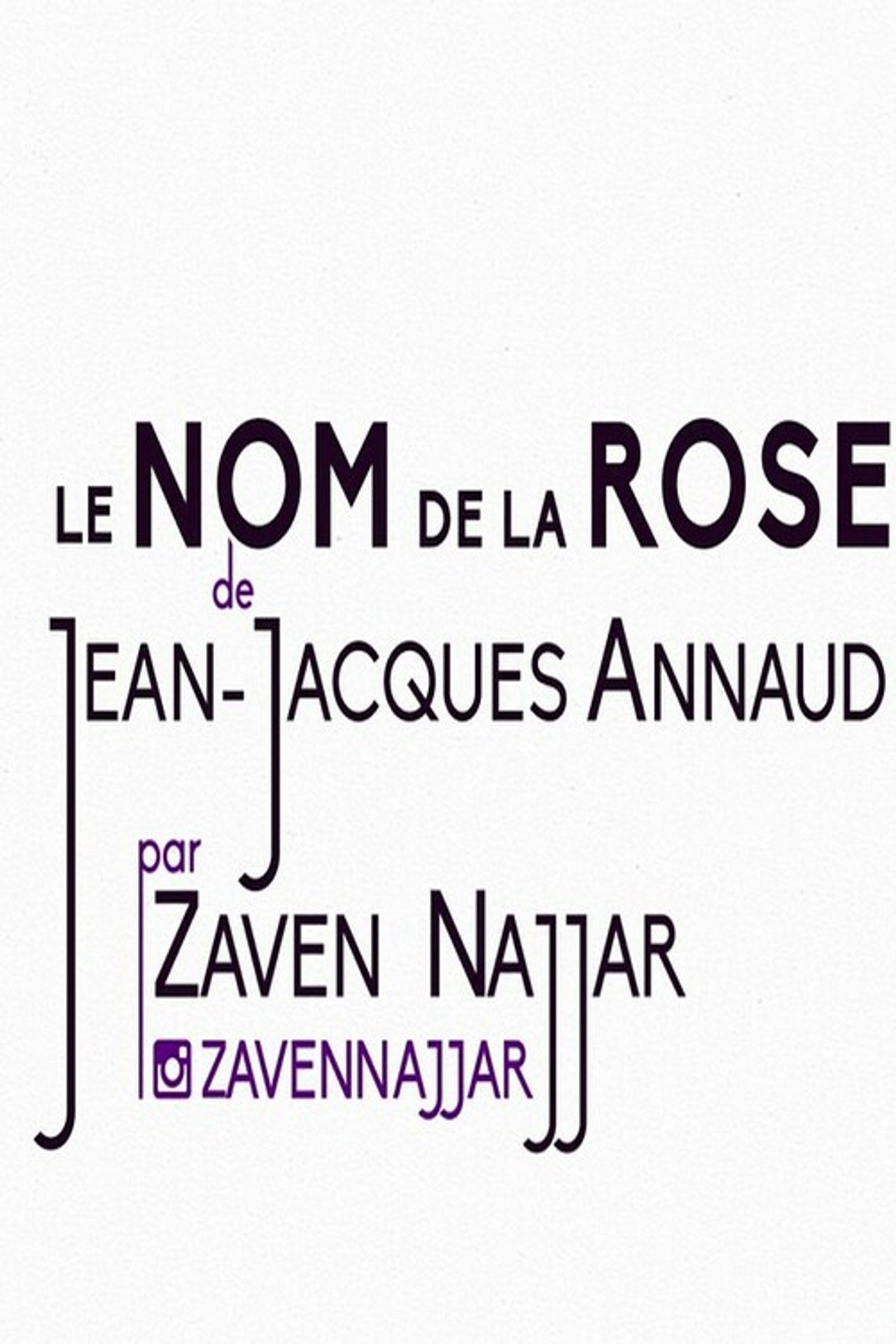 Short Cuts : Le nom de la rose de Jean-Jacques Annaud filmaffisch