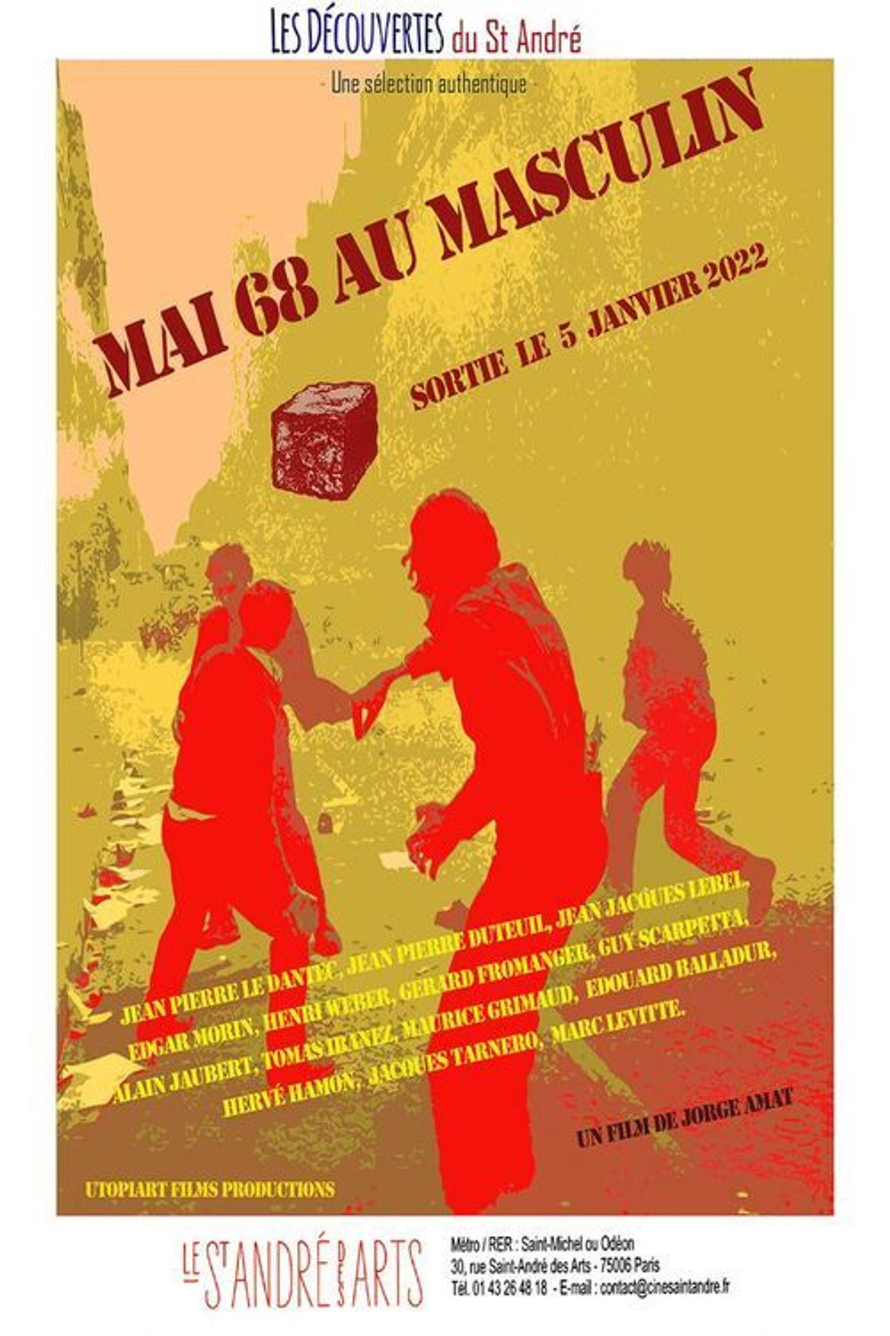 Mai 68 au masculin filmaffisch