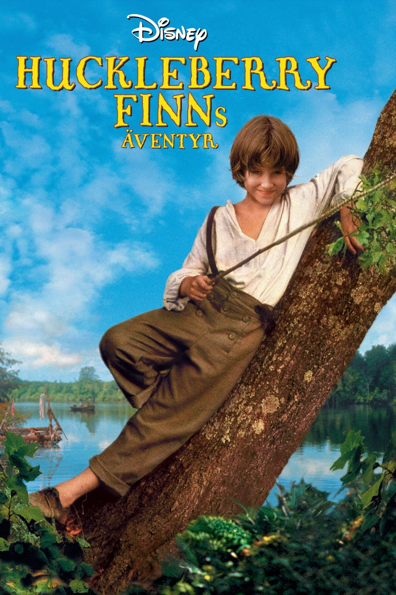 Huckleberry Finns äventyr filmaffisch
