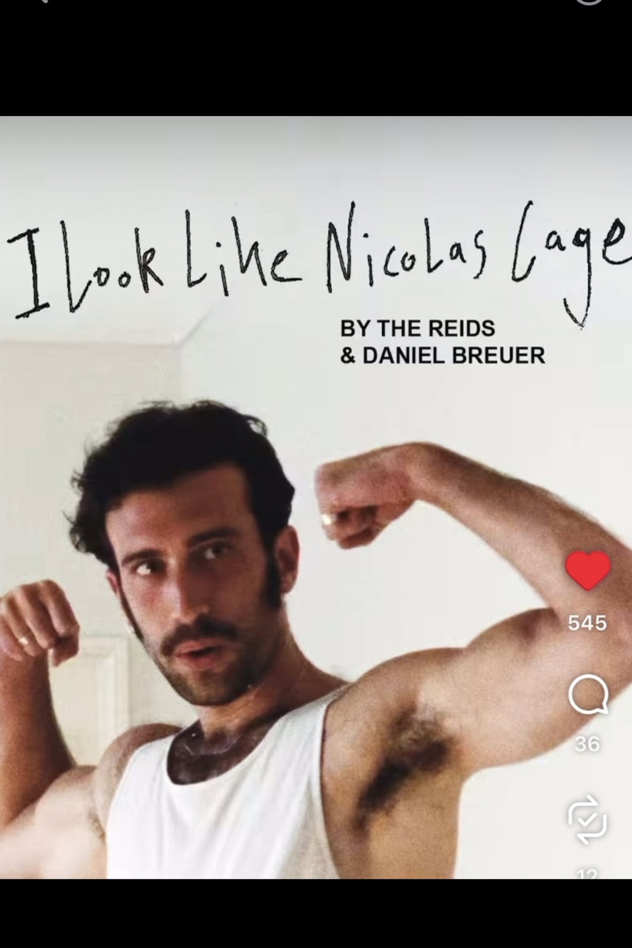 I Look Like Nicolas Cage filmaffisch