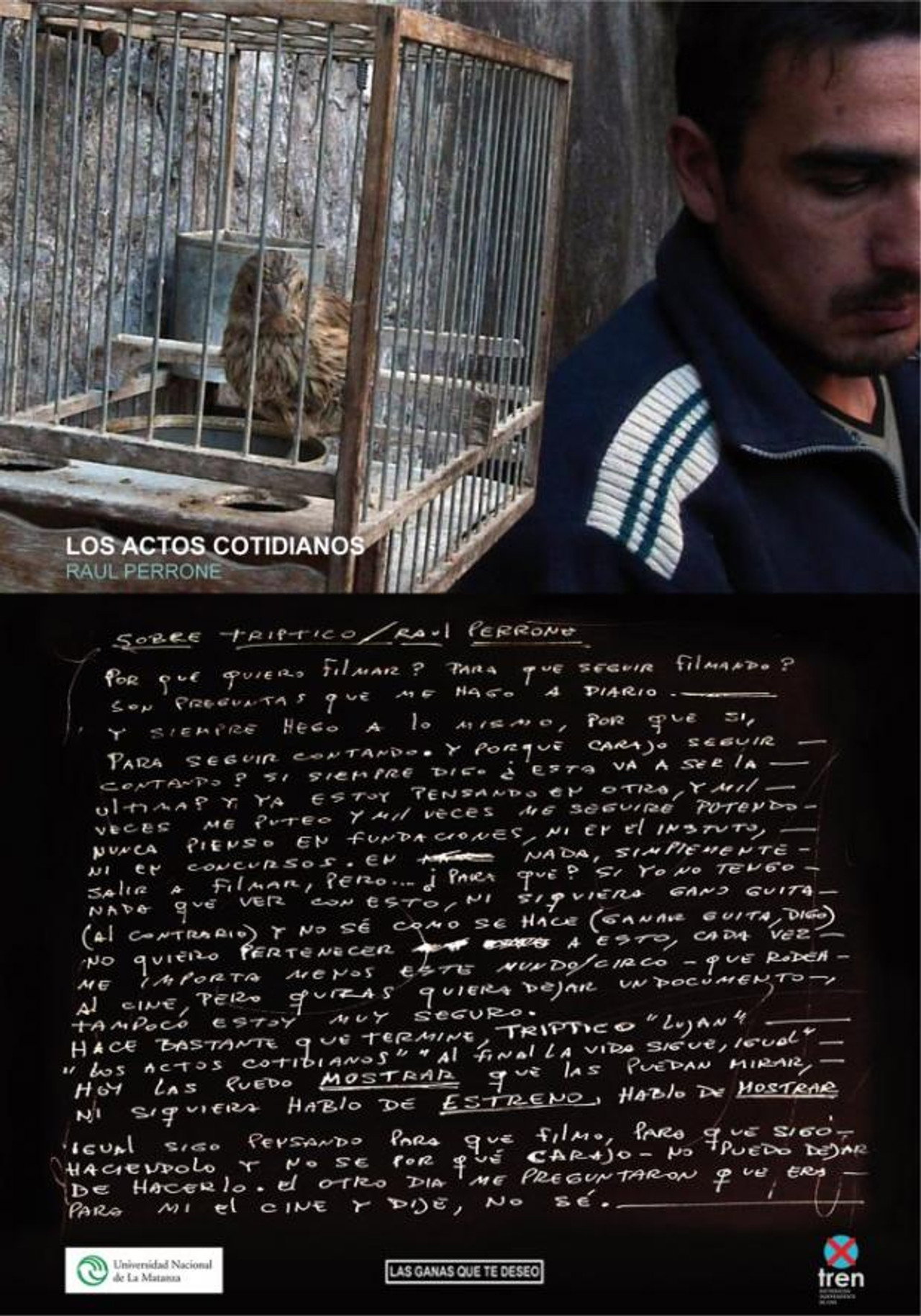 Los actos cotidianos filmaffisch