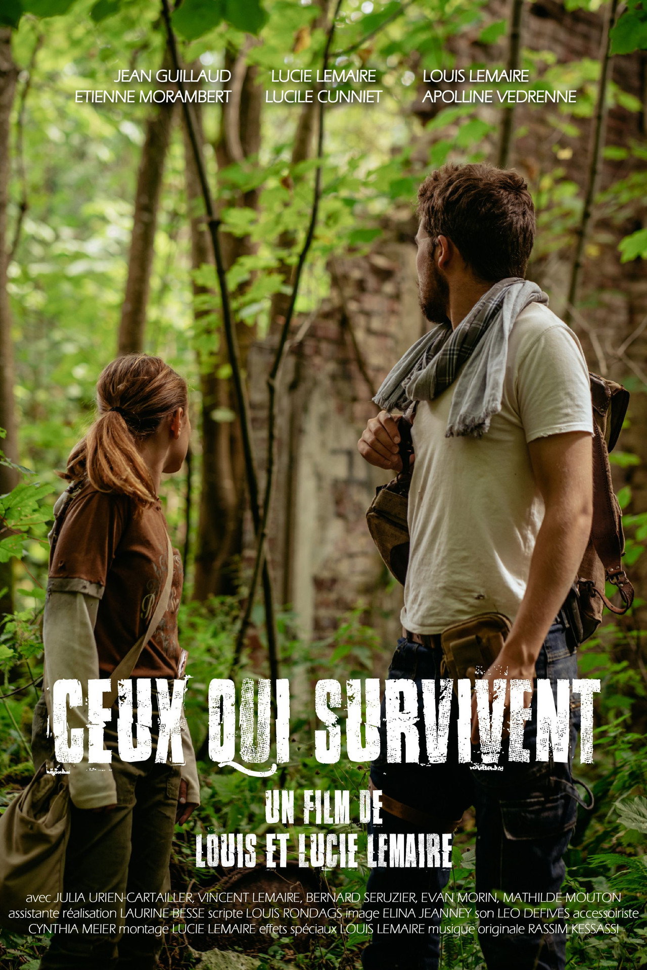 Ceux qui Survivent filmaffisch