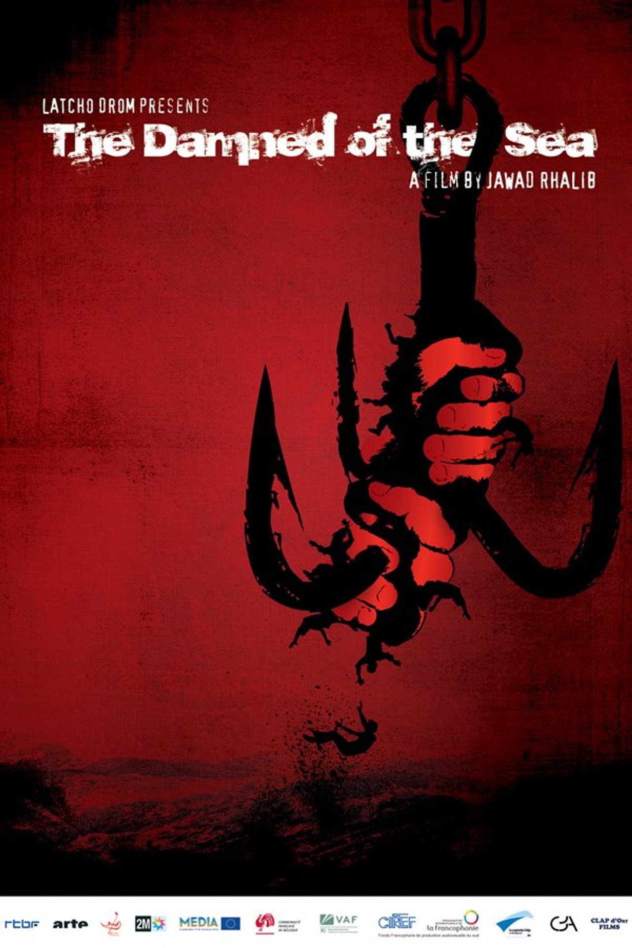 Les damnés de la mer filmaffisch