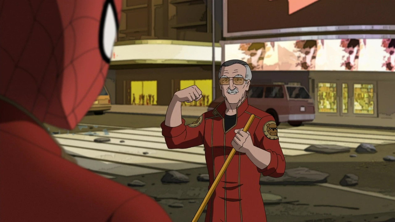 Ultimate Homem-Aranha backdrop